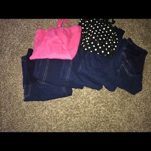 Maternity lot pajama jeans COMFY!!!